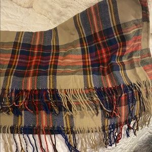 Plaid scarf